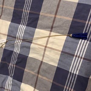 J.Crew long necklace with tassle